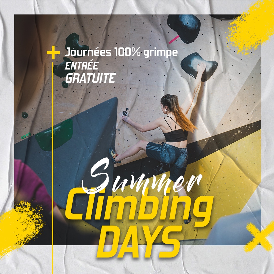 Summer Climbing Days à Vertical’Art Rungis, escalade gratuite pour tous en juillet 2024