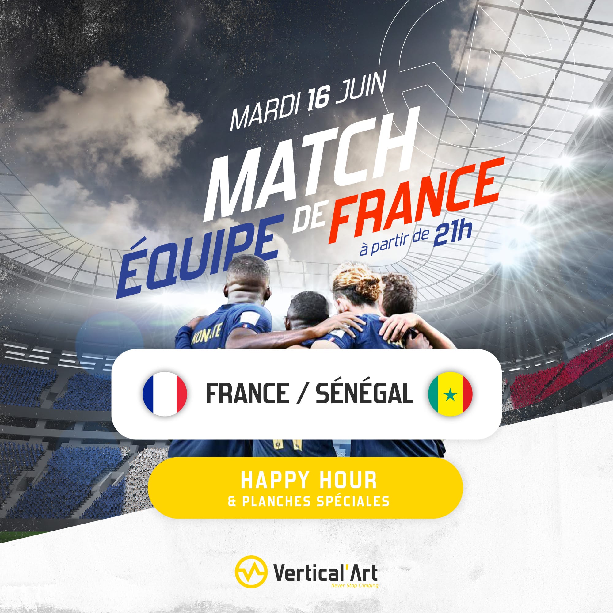 MATCH FRANCE SENEGAL - Insta